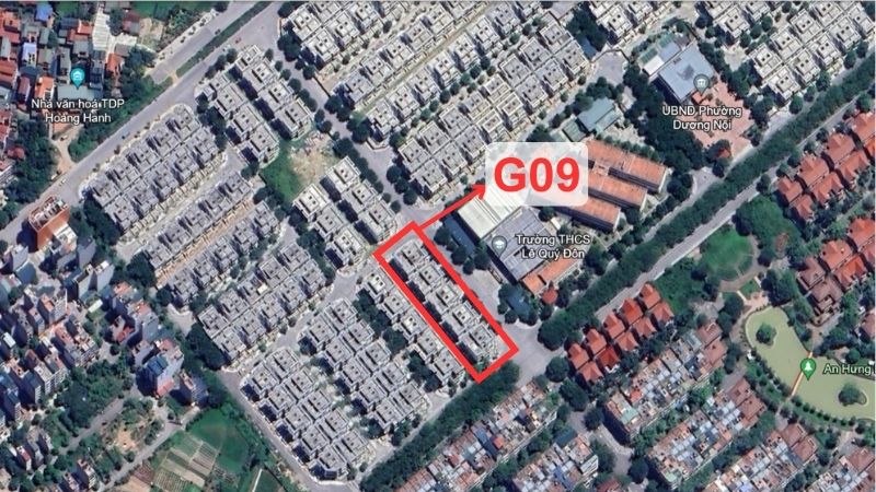 Vị trí biệt thự G09 An Quý Villa Vị trí biệt thự G09 An Quý Villa