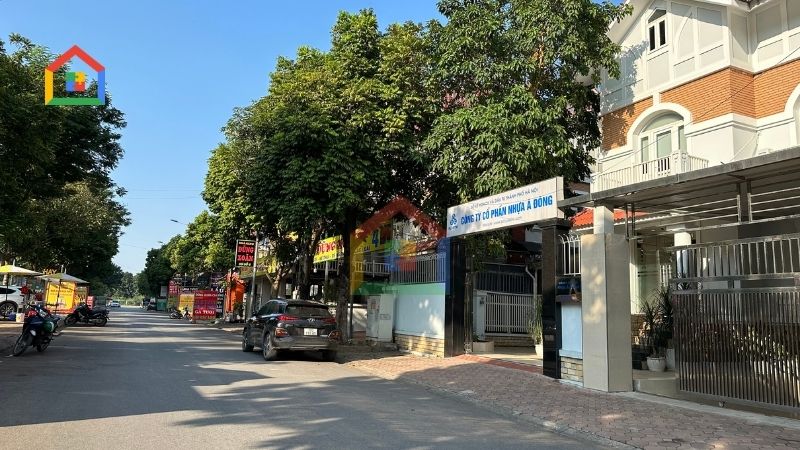 Mặt đường lk A16 KĐT Geleximco Mặt đường lk A16 KĐT Geleximco