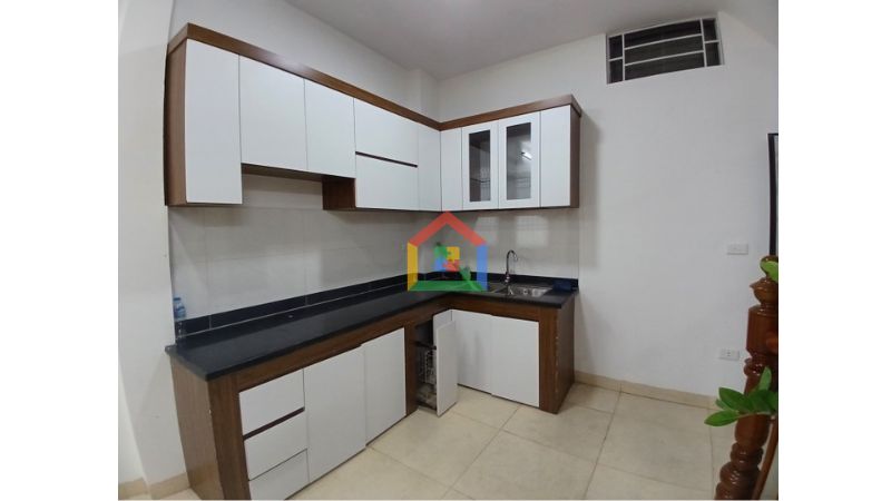 Không gian bếp căn nhà Đa Sỹ 65m2