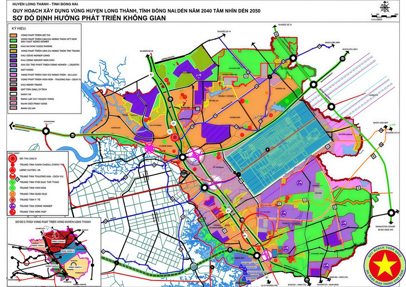 Quy hoạch Long Thành đến năm 2040 tầm nhìn 2050