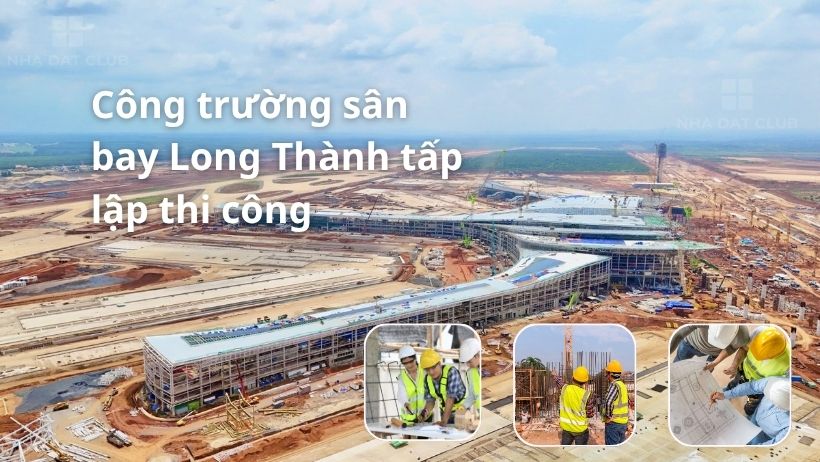 Công trường thi công sân bay Long Thành