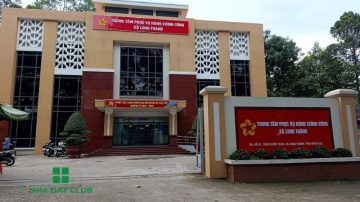 Thông tin hành chính Xã Long Thành (mới) – Cập nhật theo Nghị quyết 1662/NQ-UBTVQH15 (2025) Trung tâm phục vụ hành chính công xã Long Thành