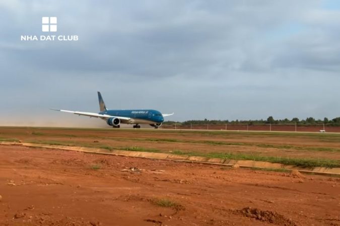 Sân bay Quốc tế Long Thành đón chuyến bay thử tải đầu tiên bằng máy bay thân rộng Boeing 787-9 Dreamliner