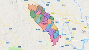 Bản đồ quy hoạch chi tiết tỉnh Phú Thọ mới nhất