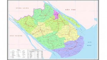 Bản đồ quy hoạch tỉnh Trà Vinh đến năm 2030